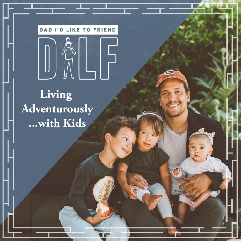 Cover Art with Abner Ramirez (Johnnyswim) and his kids from Season Two of Top Parenting Podcast, DILF (DAD I’D LIKE TO FREIND)
