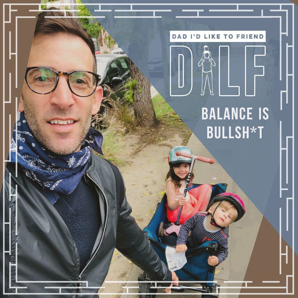Cover Art with Ari Bloom (Founder of A-Frame Brands: Kinlo, Proudly, Loved01) from Season Two of Top Parenting Podcast, DILF (DAD I’D LIKE TO FREIND)